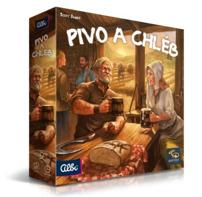Albi Pivo a chléb karetní hra