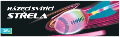 Albi SCIENCE Hádzacia svietiaca strela na batérie USB LED Svetlo