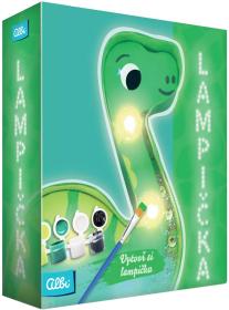 Albi SCIENCE Lampička Dinosaurus kreativní set na baterie LED Světlo