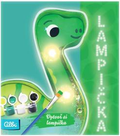Albi SCIENCE Lampička Dinosaurus kreativní set na baterie LED Světlo