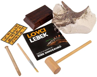 Albi Science Lovci lebek Tyrannosaurus vykopej a vystav si lebku dinosaura