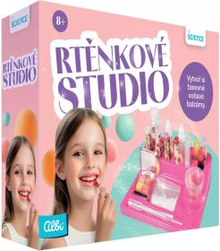 Albi SCIENCE Rtěnkové studio kreativní set výroba balzámů na rty