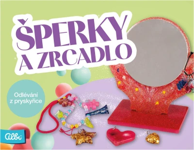 Albi SCIENCE Šperky a zrcadlo kreativní DIY sada odlévání z pryskyřice