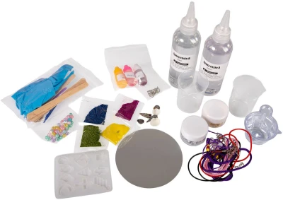 Albi SCIENCE Šperky a zrcadlo kreativní DIY sada odlévání z pryskyřice