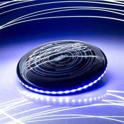 Albi SCIENCE Svietiaci lietajúci tanier hádzací disk frisbee na batérie Svetlo