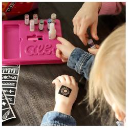 Albi SCIENCE Tetovací studio kreativní set výroba třpytivého tetování