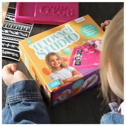 Albi SCIENCE Tetovací studio kreativní set výroba třpytivého tetování