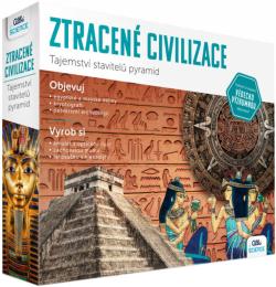 Albi Science Ztracené civilizace Tajemství stavitelů pyramid v krabici Albi Science Ztracené civilizace Tajemství stavitelů pyramid v krabici