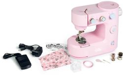 Albi Šicí stroj dětský růžový elektrický premium na adaptér s doplňky LED Světlo