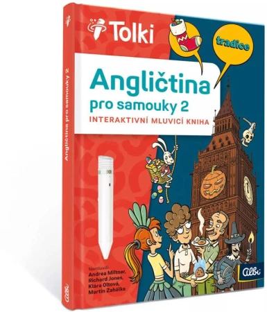 Albi Tolki Kniha interaktívna Angličtina pre samoukov 2
