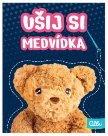 Albi Ušij si medvídka kreativní set výroba plyšáka Medvídek hnědý