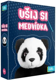 Albi Ušij si medvídka kreativní set výroba plyšáka medvídek Panda Albi Ušij si medvídka kreativní set výroba plyšáka medvídek Panda
