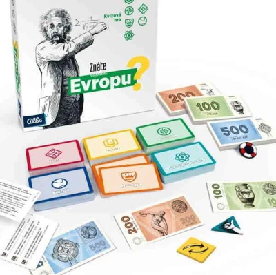 Albi Znáte Evropu? společenská hra