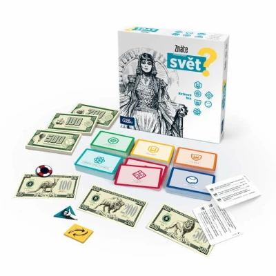 Albi Znáte svět? kvízová společenská hra