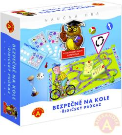 Alexander Hra Bezpečně na kole - řidičský průkaz (společenská hra)