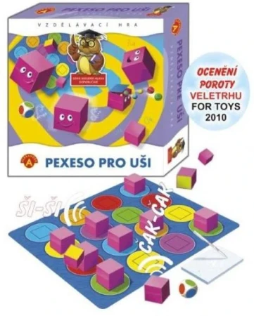 Alexander Hra PEXESO PRO UŠI v krabici (společenská hra) Alexander Hra PEXESO PRO UŠI v krabici (společenská hra)