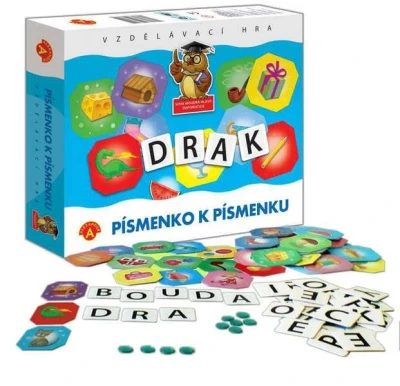 Alexander Hra PÍSMENKO K PÍSMENKU v krabici (společenská hra)
