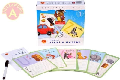 Alexander Hra Psaní a mazání didaktické hry (společenská hra) Alexander Hra Psaní a mazání didaktické hry (společenská hra)
