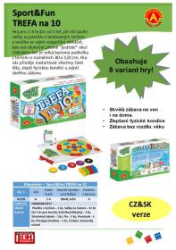 Alexander Hra Sport and fun Trefa na 10 (společenská hra)