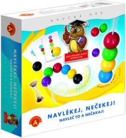 Alexander Hra vzdělávací Navlékej, nečekej! (společenská hra)