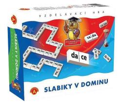 Alexander Hra vzdělávací Slabiky v dominu (společenská hra) Alexander Hra vzdělávací Slabiky v dominu (společenská hra)