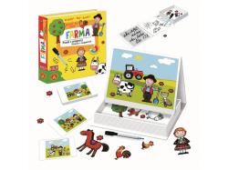 Alexander Psaní s magnety - set Farma - kreslení, aranžování