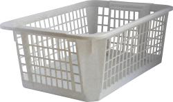 Alfa Plastik Košík stoh. 36x26x14cm PH GR Alfa Plastik Košík stoh. 36x26x14cm PH GR