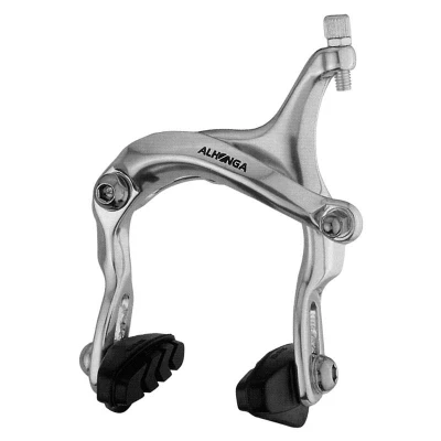 Alhonga Brzdy silniční 714 AG AL excentrické stříbrné, 53-73 mm P + Z