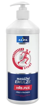 Alpa Masážní Emulze Hřejivá 1 L Alpa Masážní Emulze Hřejivá 1 L
