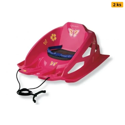 AlpenGaudi Alpen Bambino růžové boby (výhodný SET 2ks)