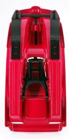 AlpenGaudi Alpen Double Race červené řiditelné boby (VÝPRODEJ)