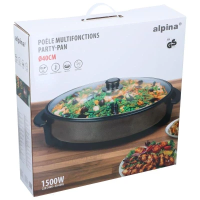 Alpina Elektrická pánev Party pan 40 cm