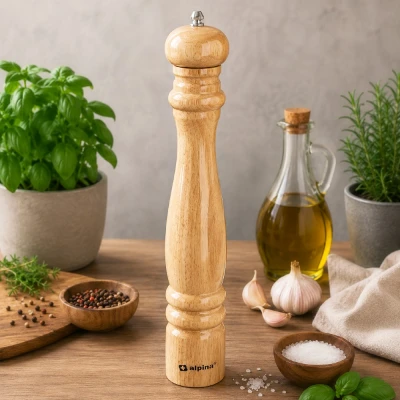 Alpina Mlýnek na pepř a sůl dřevěný 36 cm