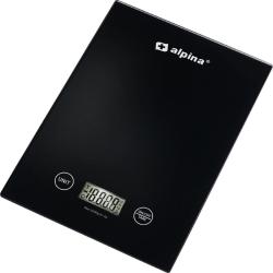 Alpina NK ALPINA-NK Kuchyňská váha digitální 5 kg černá Alpina NK ALPINA-NK Kuchyňská váha digitální 5 kg černá