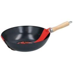 Alpina-nk Ocelová pánev Wok s nepřilnavým povrchem 30 cm