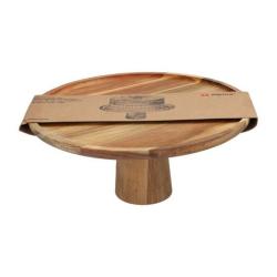 Alpina NK ALPINA-NK Servírovací podnos na dort akátové dřevo 30 cm