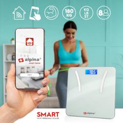 Alpina Chytrá osobní váha Smart s aplikací