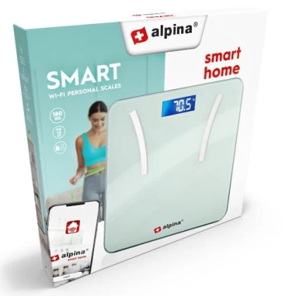 Alpina Chytrá osobní váha Smart s aplikací