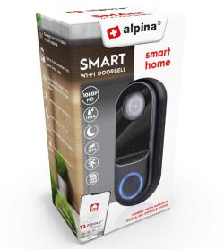 Alpina Chytrý videozvonek FHD 1080p