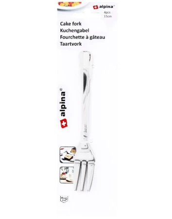 Alpina Dezertní vidlička nerez ocel sada 4 ks 15 cm Alpina Dezertní vidlička nerez ocel sada 4 ks 15 cm
