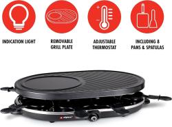 Alpina Elektrický gril + raclette multifunkční 1200W