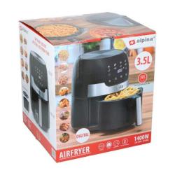 Alpina-nk Horkovzdušná fritéza s digitálním displejem 3,5 l, 1400 W