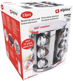 Alpina-nk Kořenky v otočném stojanu 12 ks