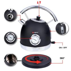 Alpina Rychlovarná konvice s termostatem 1,8 l 2200 W