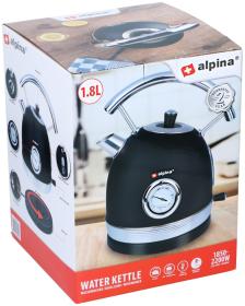 Alpina Rychlovarná konvice s termostatem 1,8 l 2200 W