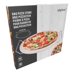 Alpina Pizza kámen na gril / do trouby s držákem 33 cm Alpina Pizza kámen na gril / do trouby s držákem 33 cm