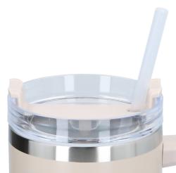 Alpina Termohrnek dvoustěnný z nerezové oceli 1,2 l béžová