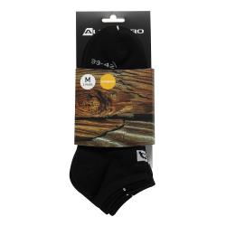 Alpine Pro 3UNICO černé ponožky 3 páry