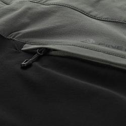 Alpine Pro AKAN 2 pánské softshellové kalhoty zelené