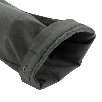 Alpine Pro AKAN 2 pánské softshellové kalhoty zelené